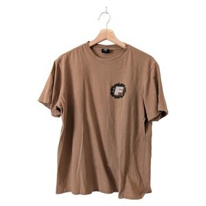 Filson Men's Brown Short Sleeve T-Shirt Ranger Graphic Tee Blade Size Medium